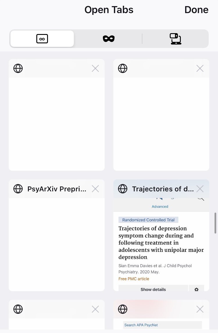 If anyone has a magic way to recover mobile Firefox tabs, let me know.

Either I cut my losses or painstakingly (albeit somewhat strategically) dig through months of history to fill the gaps.