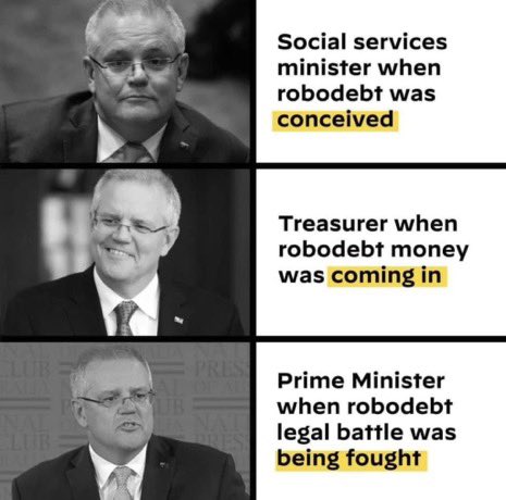 ckcdm's tweet image. Make #RoboScomo &amp;amp; #RoboScomoMustResign trend