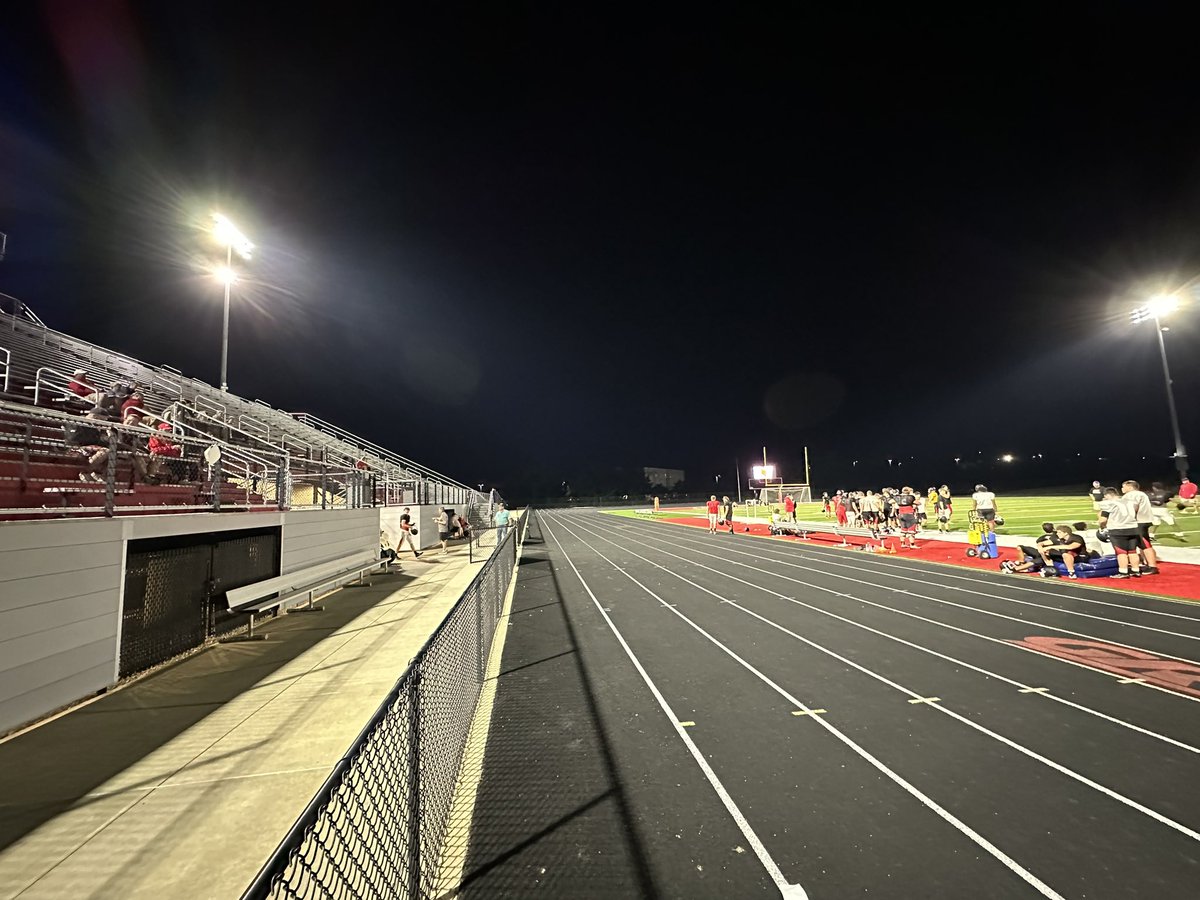 Good morning, Winchester! It’s just after midnight and we are live at Cardinal Stadium for a special full-contact “Midnight Practice” of <a href="/GRCHS_Football/">George Rogers Clark Football</a>. 
<a href="/chirico_joe/">Joe Chirico</a>