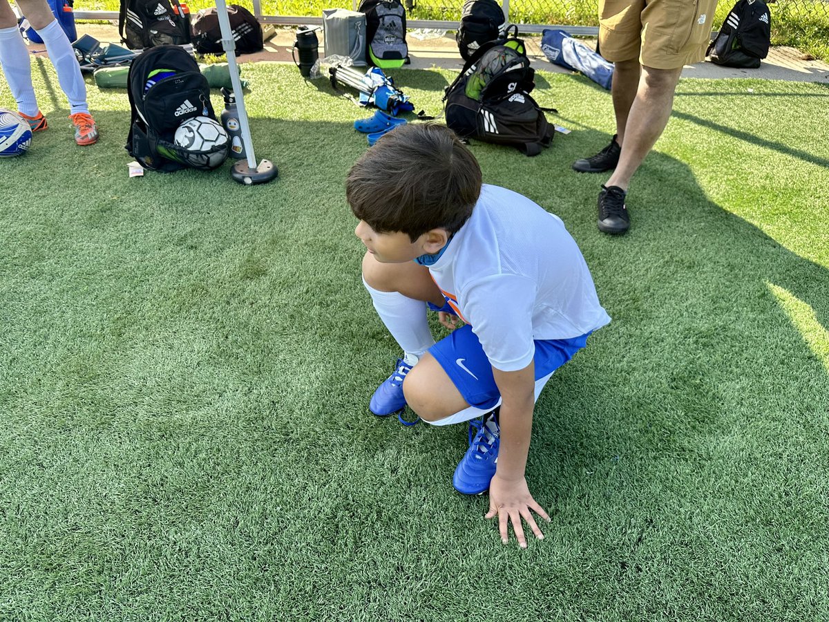 anu2000m's tweet photo. Much awaited final week of summer camps! A whole week of ‘paradise’ as Rohan said. Getting some serious work on that tan, uh … dribble n shoot! ⚽️🥅
#Summer #Soccer #SummerCamp #DutchSoccer #Summer2023 #SummerBreak #SoccerCamp ⚽️ https://t.co/g42Sa4qcYU