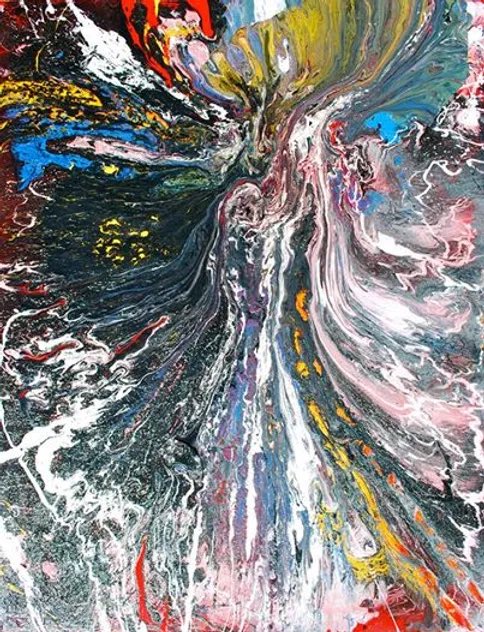 LIVING IN STONE 60' 48' #painting by @Richard_Grieco #art griecoart.com