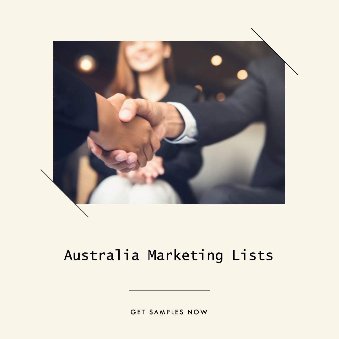 AustralianLeads's tweet image. Are you connecting with the target market?

Business marketing lists and residential leads help you build valuable connections within your target industry. Expand your network, collaborate, and unlock new opportunities for success.

#marketinglist #datalist #leadgeneration #b2b