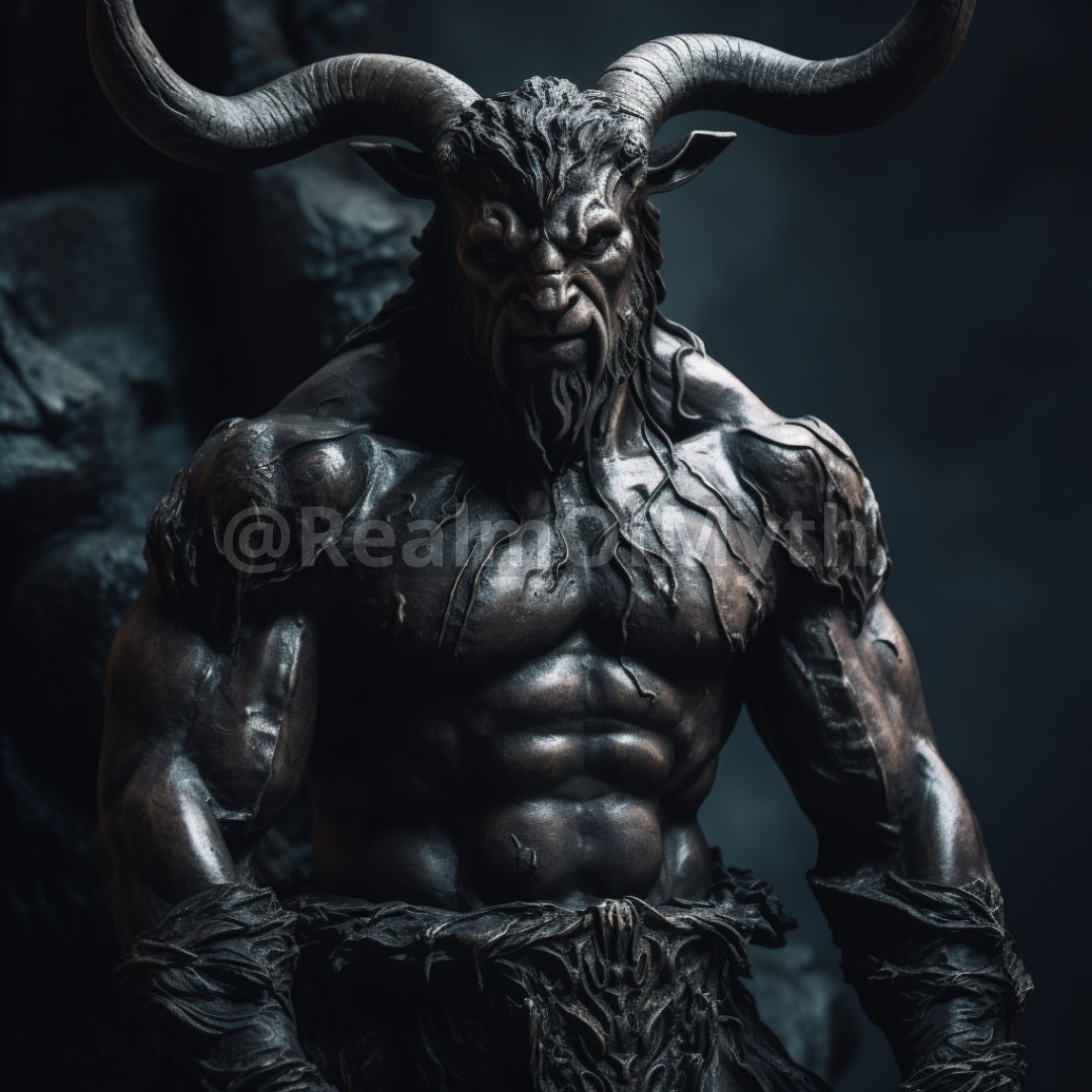 RealmOfMyth_'s tweet image. 5/ The Minotaur&apos;s tale carries profound symbolism, representing the human struggle with our own inner demons and wild instincts. It serves as a reminder of the consequences of unchecked power and the importance of courage in facing life&apos;s challenges. #SymbolicMeaning