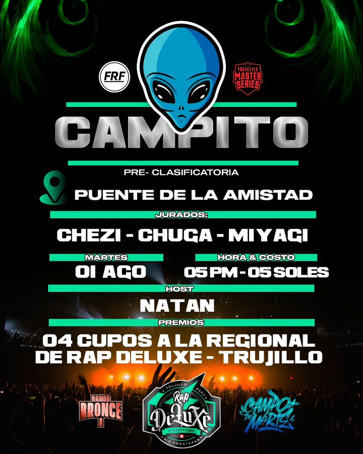 underperuano's tweet photo. 🔵RAPDELUXE🔵

Hoy a las 5 pm, @CampodeMartee dará 4 cupos a la Final Regional rumbo a RapDeluxe (Bronce 1).

Más info: https://t.co/8KlJQm7RB2 https://t.co/dUvdhlkl0y