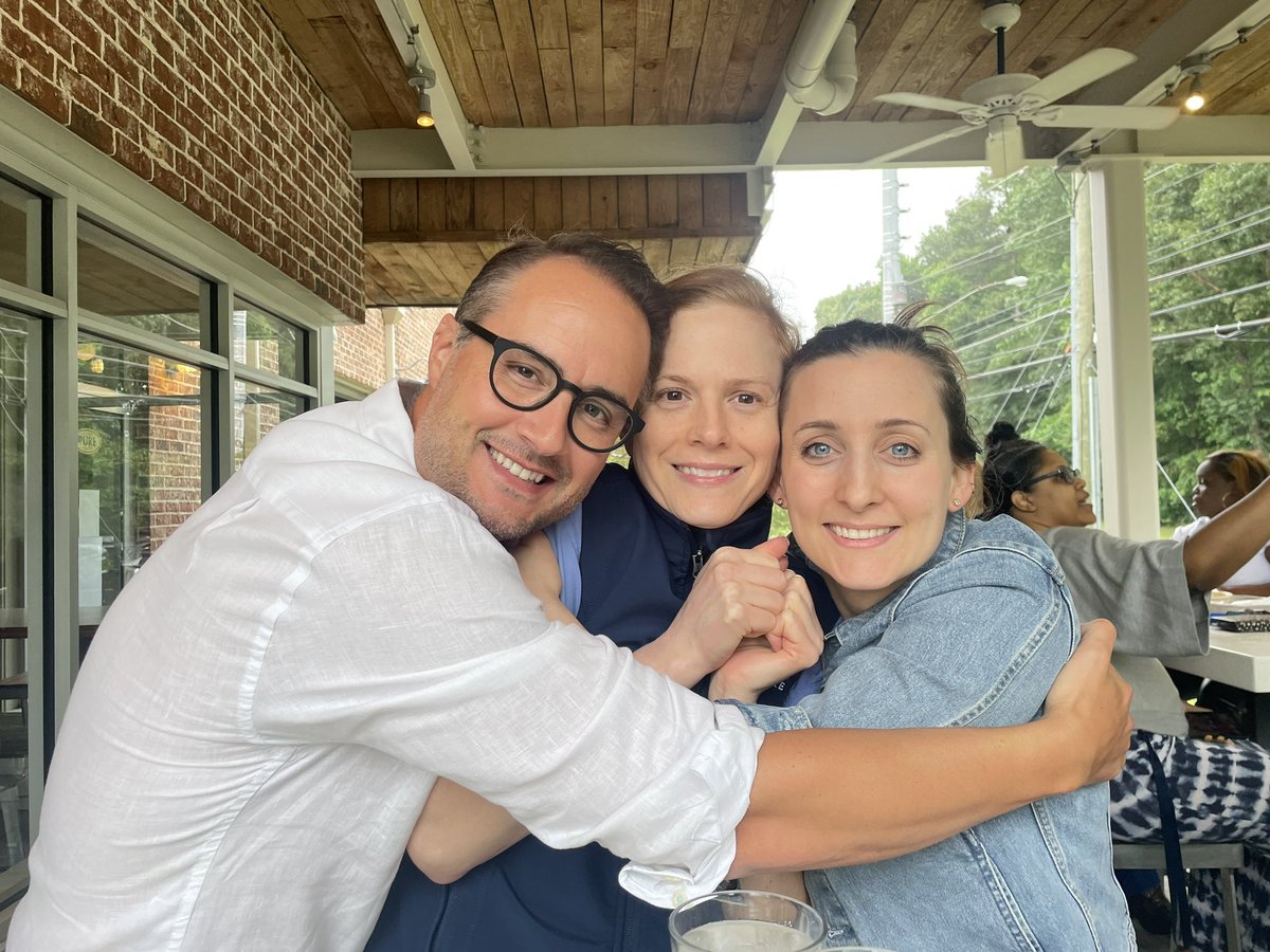 FedeSerrotMD's tweet photo. Good luck @KatFayMD &amp; @CPoorzzz! Enjoy the next chapter in your careers! Proud of you! Come visit in FL! Sorry for the squeeze @EHechenbleikner … See you in the next @SAGES_Updates @AmCollSurgeons @EmorySurgery https://t.co/h9S0xDdBuZ