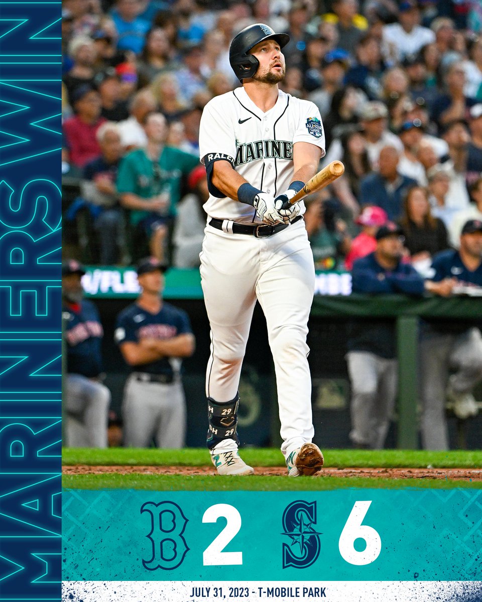 Mariners's tweet photo. That'll do, that'll do. #SeaUsRise https://t.co/8sFPAgp4gT