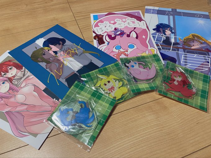 フォロワーの最高book手に入れましたやったァけもぼアクスタは全種2つずつ買った、不毛さんのファンすぎて