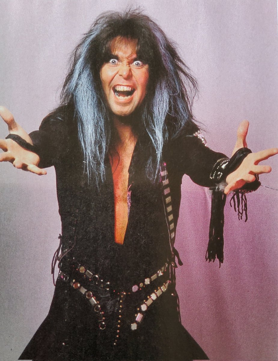 The one and only, Blackie Lawless of W.A.S.P.  (1987) 

#BlackieLawless #wasp
<a href="/WASPOfficial/">W.A.S.P. Nation</a>
