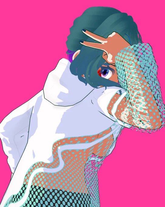 #おっぱいの日 #VRoid #fumifumi_v