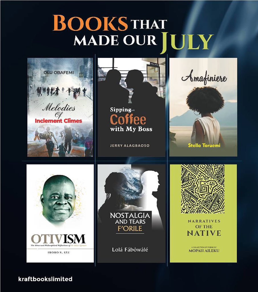 KraftBooks's tweet photo. July was exceptional and we can’t wait to read what comes this month📝 Cheers to an amazing August🍾🎊
.
#kraftbooks #kraftbookslimited #bookstagram #bookhaul https://t.co/1EookVg3tt