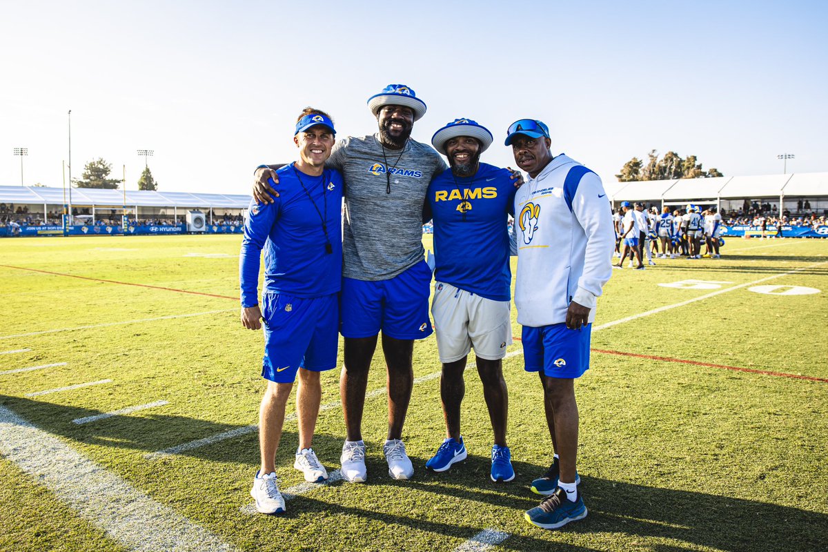 So grateful the <a href="/RamsNFL/">Los Angeles Rams</a> gave me such a special opportunity to learn and grow! <a href="/NFL/">NFL</a>