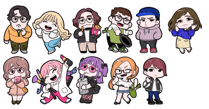 ふっくらすずめクラブ様のグッズ用イラストを描かせていただきました。
練習用の絵をまとめたので良かったらご覧ください(無料記事です)
https://t.co/3NaQ8PTwDs 