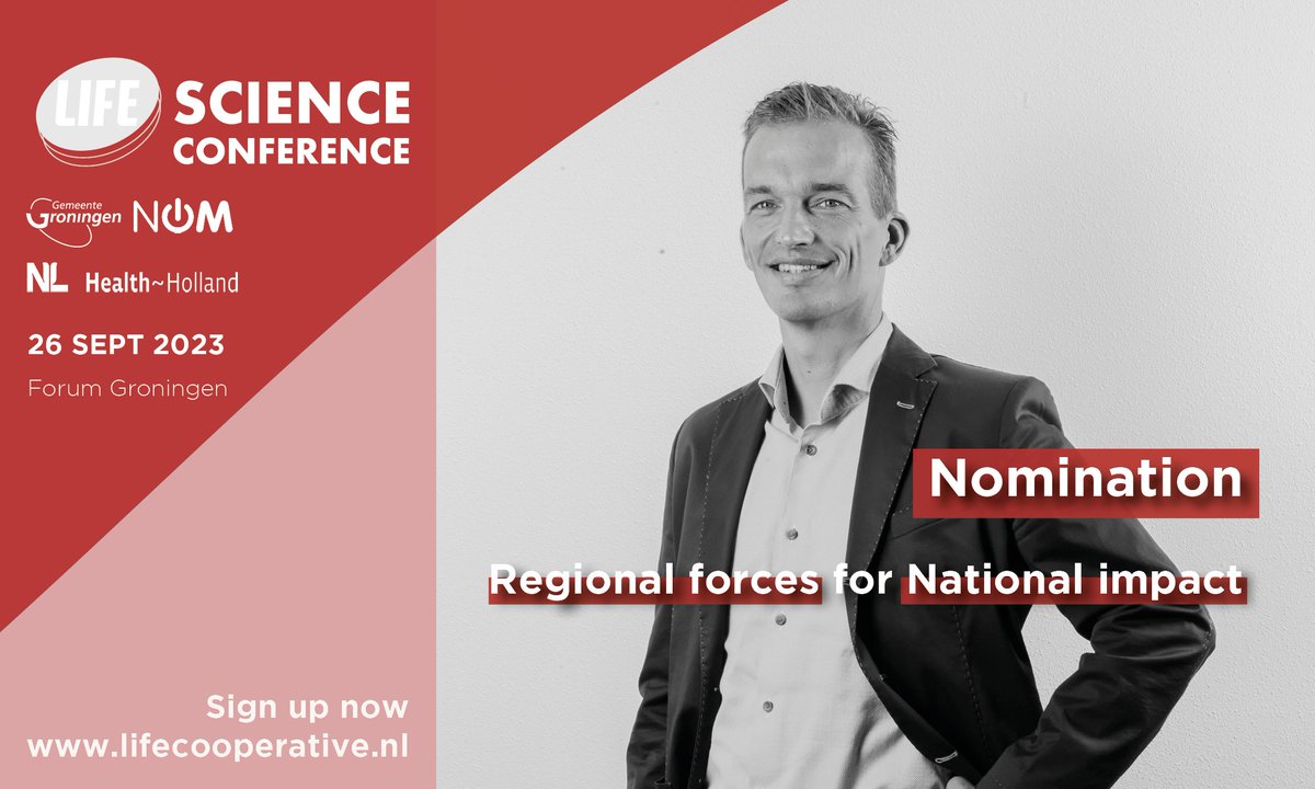 🎉Excited to announce a panel session on ''Regional forces for National impact'' with Weite Oldenziel (CEO at the Ofichem Group)!🌏Join us as we explore the possibilities for our region when it comes to drug manufacturing and production in the Netherlands on 26 September 2023.