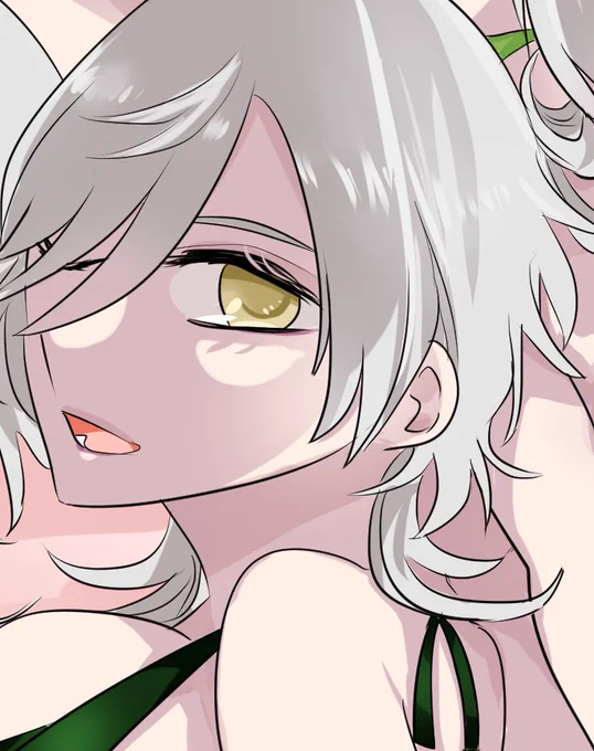 折角なので今描いてるのお顔もお披露目しておく 