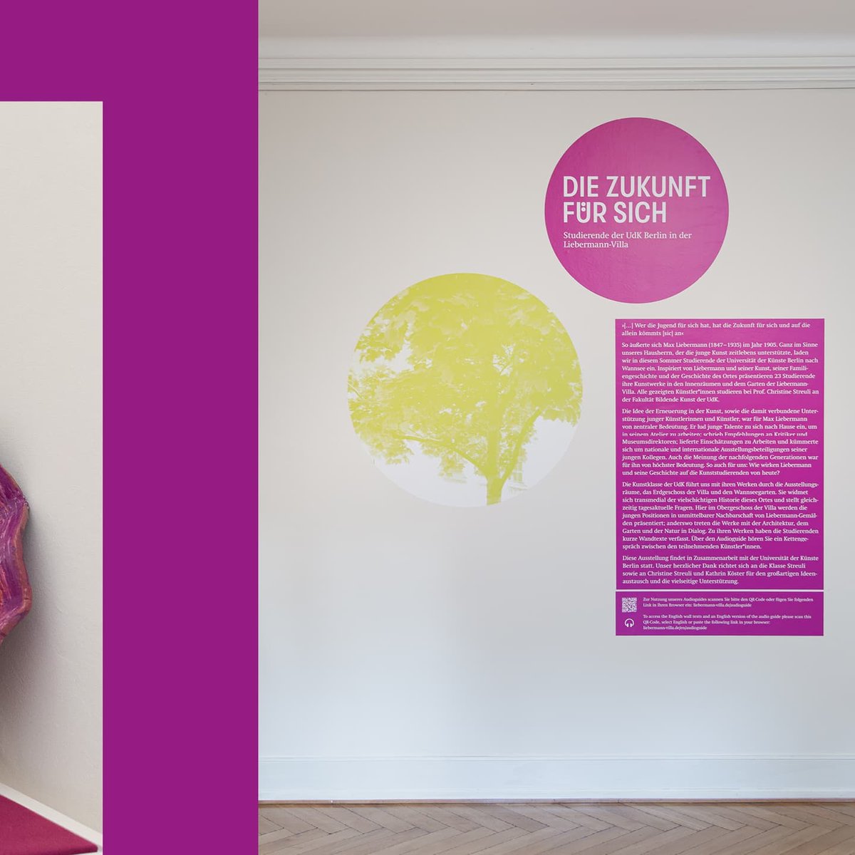 New perspectives on Max Liebermann and at the same time on Liebermann Villa. @klassestreuli, <a href="/udkberlin/">UdK Berlin</a>, @liebermannvilla to be continued hopefully! For everyone else, so much worth a trip to Wannsee.⁠
⁠
#udk #exhibitiondesign #tatrung