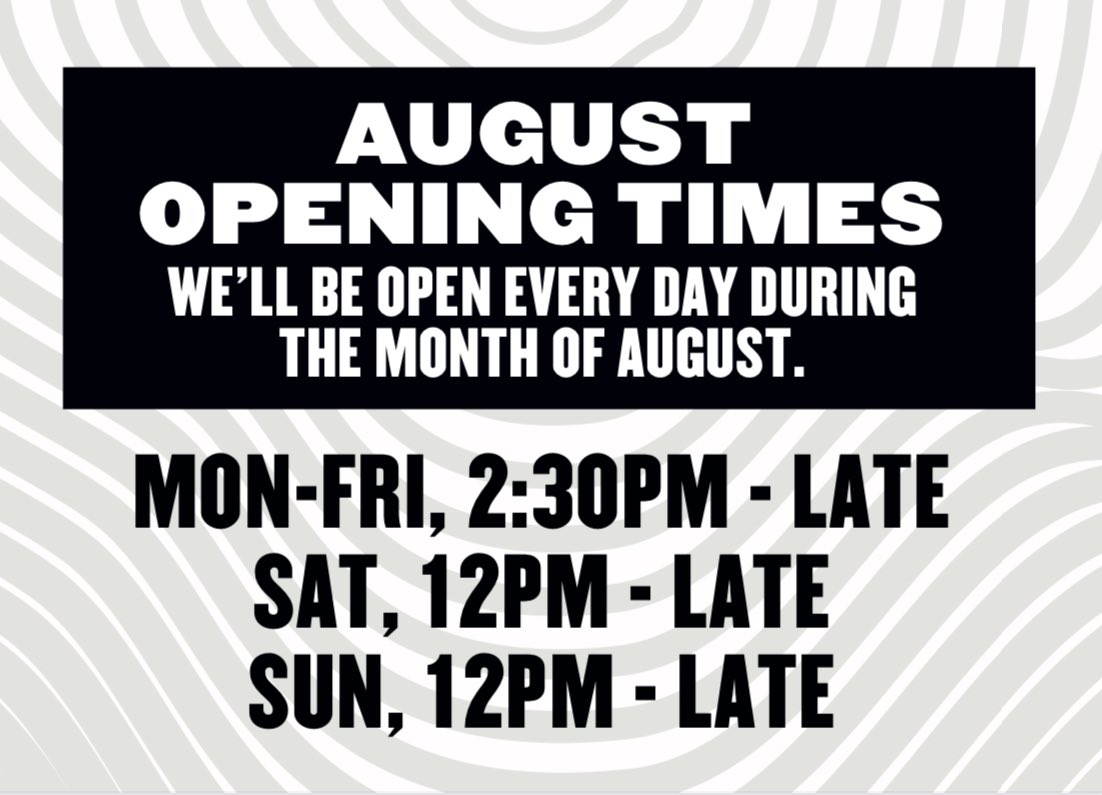 Our Bellfield Taproom &amp; Beer Garden is  open 7 days a week throughout August! 

🎶We have LIVE MUSIC every other day (see our ‘Events’ page on our website for details) on the fantastic Guisados serving food daily too 🌮. 

Book here bit.ly/BellfieldTapro… 🍻

#edinburgh