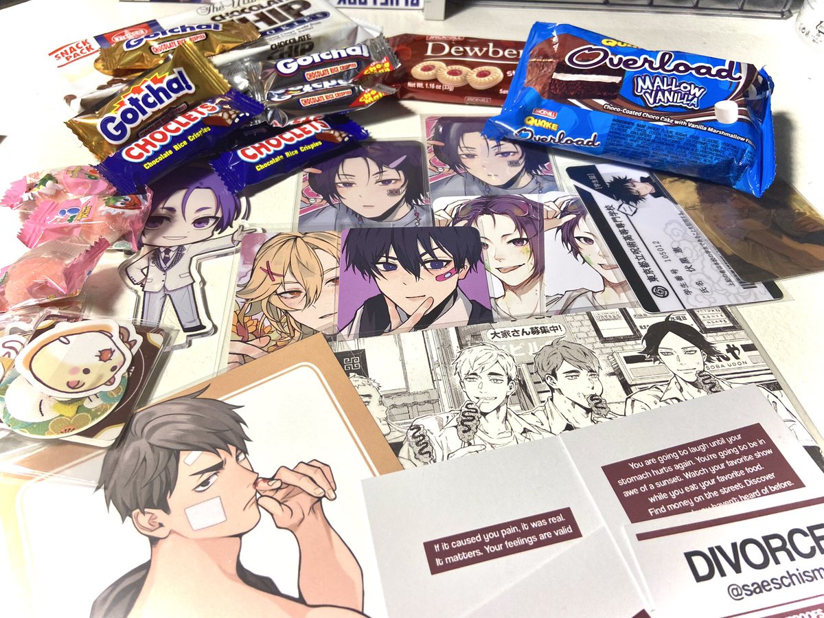 myeowchive's tweet photo. 𓊆 love mail ➞ #tomikaages 𓊇
♡⃟ from @saeschism
#divproofs ⋆ GRABE YUNG PAGROCERY?! pls i will cry… thank you so much div for securing my ina pasabuys T^T and hitosins reo <3 love u forever bff https://t.co/0snApBTAgl