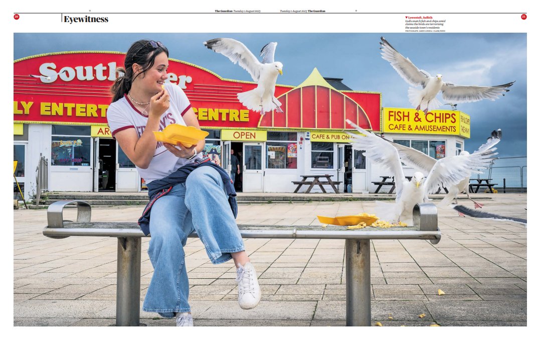 James Linsell-Clark's pictures and <a href="/Athena_Stavrou/">Athena Stavrou</a>'s words hitting the mark at both ends of the market for <a href="/SWNS/">SWNS.com</a> today.

A page lead in the Daily Star - and the Eyewitness spread in the Guardian.