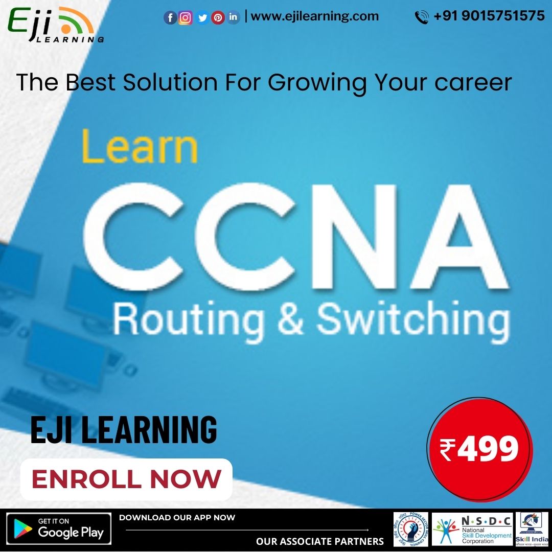 EjiLearning's tweet image. 🌐 Boost Your Networking Skills with CCNA Online Course! 📡💻

Are you ready to take your career in IT to the next level? 🚀 Enhance your networking expertise and gain a competitive edge with the CCNA Online Course! 🌟
.
Follow @ejilearning
Featured #ejilearning