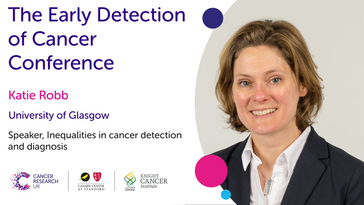 CRUKresearch's tweet photo. Next up: Katie Robb. Katie’s cancer #BehaviourResearch group applies multi-disciplinary collaboration to improve cancer outcomes. Learn from Katie how to reduce inequalities in #CancerScreening: https://t.co/siu7nWf25B

@Katie_Robb_Glas | @UofGlasgow | #EDxConf23 [5/7] https://t.co/TmlPyhIQX7