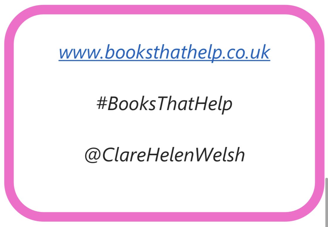 ClareHelenWelsh's tweet image. Today #BooksThatHelp is ONE YEAR old! Here’s a little video to mark the celebrations, with messages and quotes from some very lovely people, PLUS a thread of all we’ve achieved this year 🥰📚🥳

youtube.com/watch?v=H1mDFF…