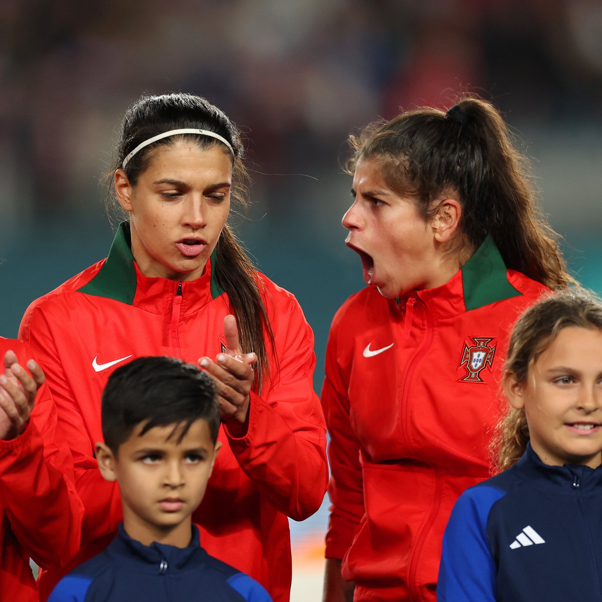 O orgulho de um país! As navegadoras representaram Portugal até o fim 🇵🇹 #FIFAWWC