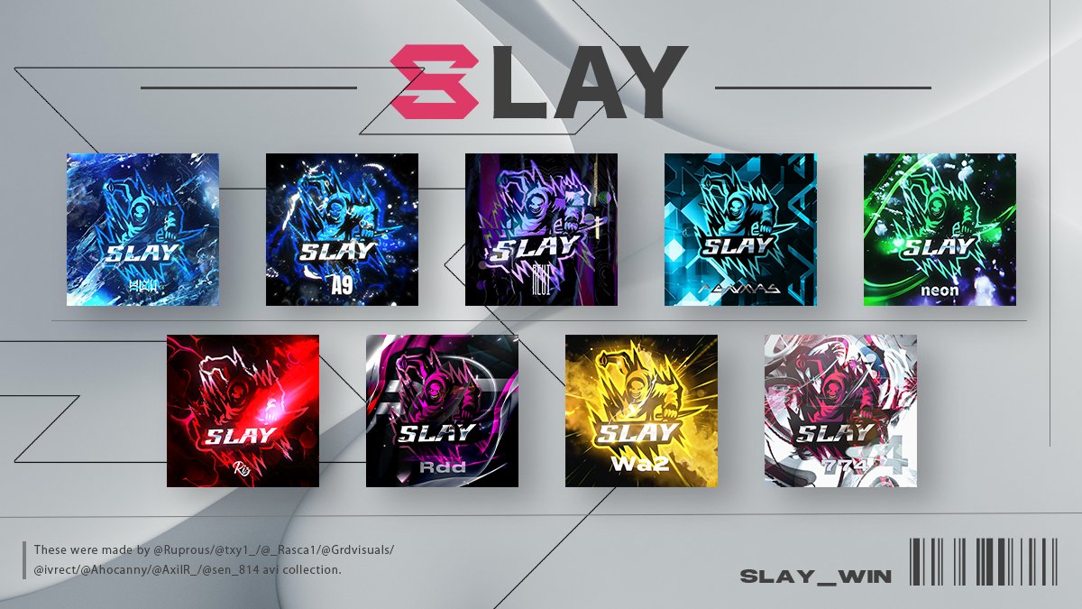 M4EKOH's tweet photo. Slay avi collection. https://t.co/gLTaz8Lb62
