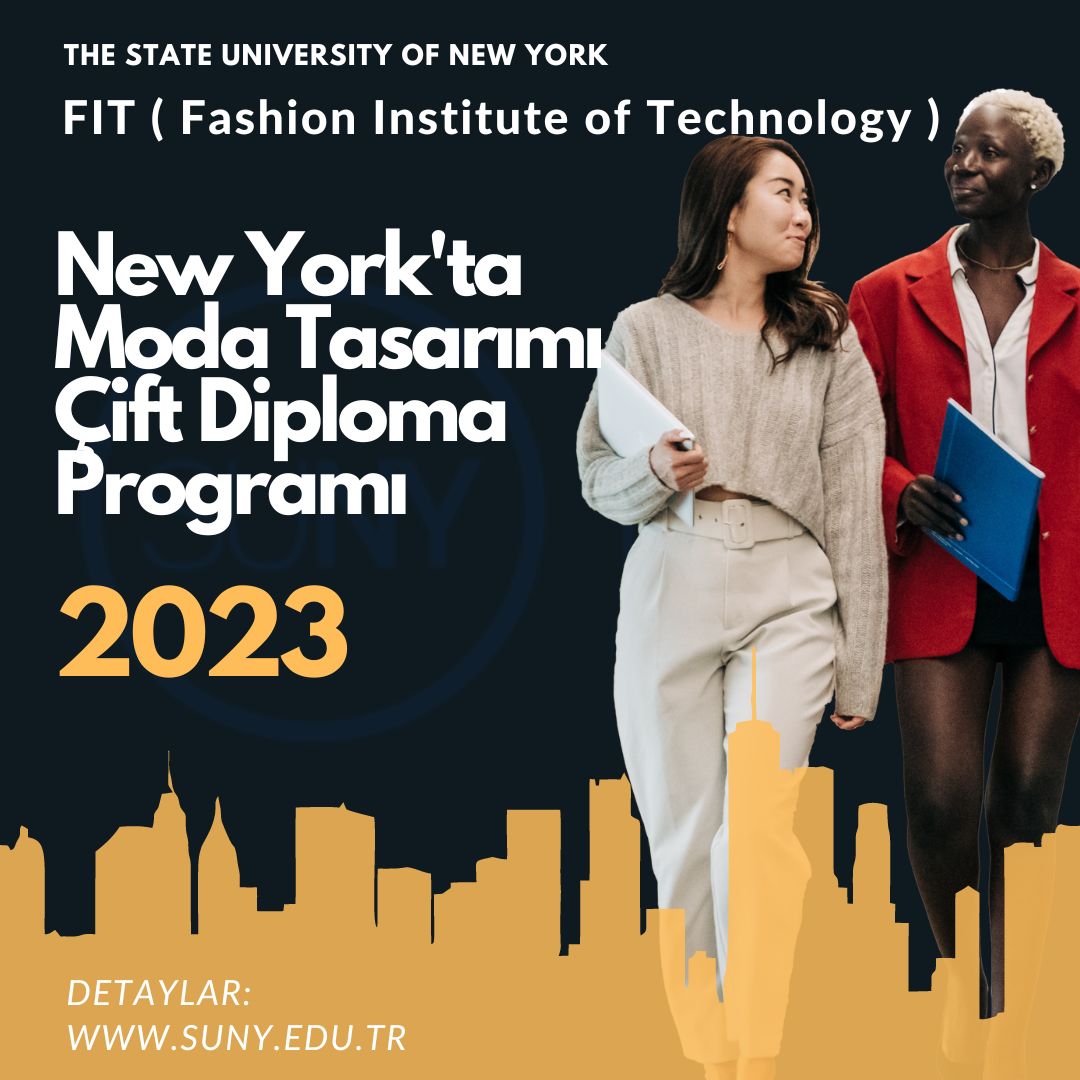SUNYinTurkey's tweet photo. Moda Tasarımı programını New York'ta dünyanın moda merkezinde okumak isteyen aday öğrenciler, SUNY-İTÜ Moda Tasarımı Çift Diploma Programı online başvuruları bugün başladı! Detaylar: https://t.co/i7yk2N0pTg
#sunydualdiploma #sunyciftdiploma #itümoda #itüuolp #yks2023 #Tercih2023 https://t.co/RgefmK3Zmz