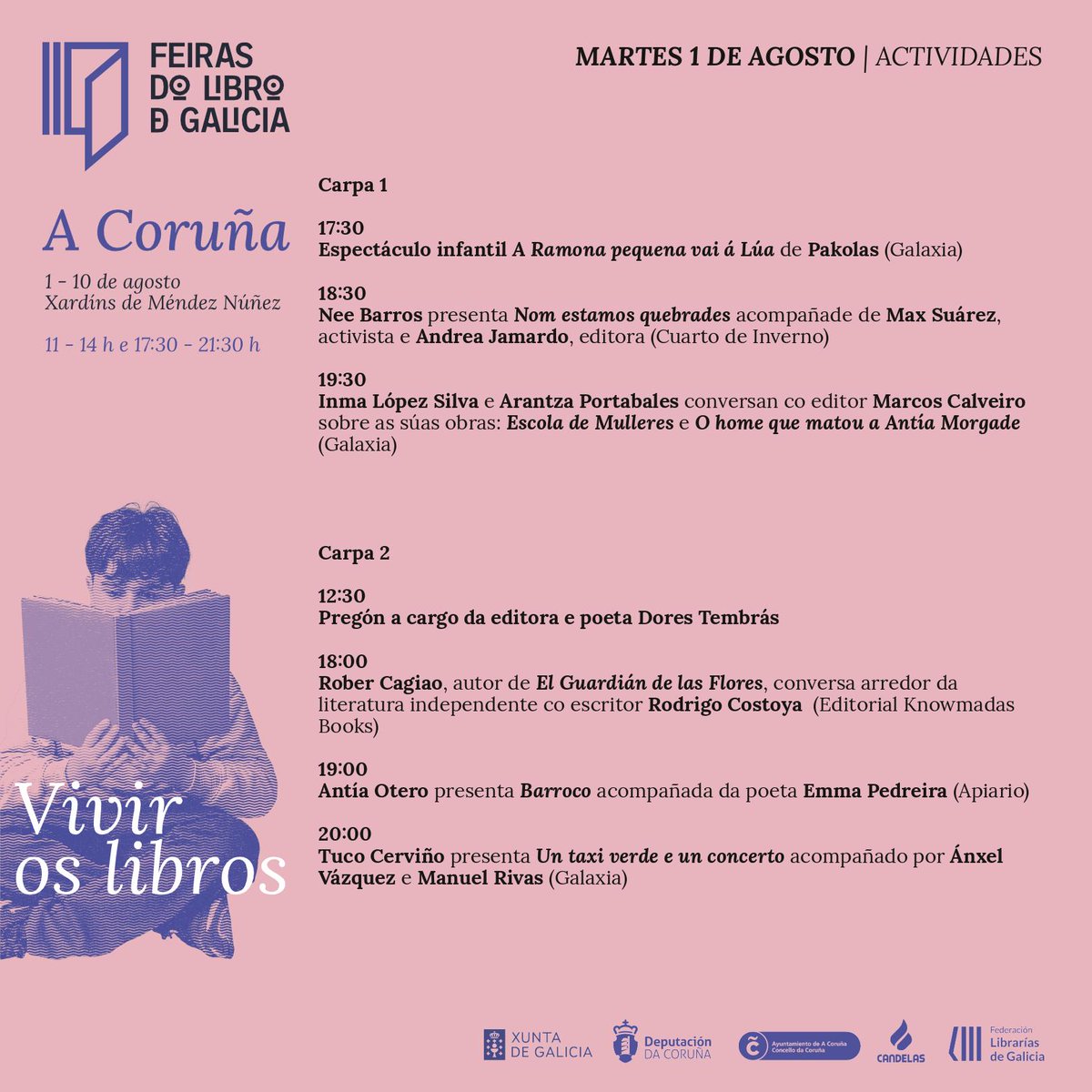 Librarías de Galicia tweet media