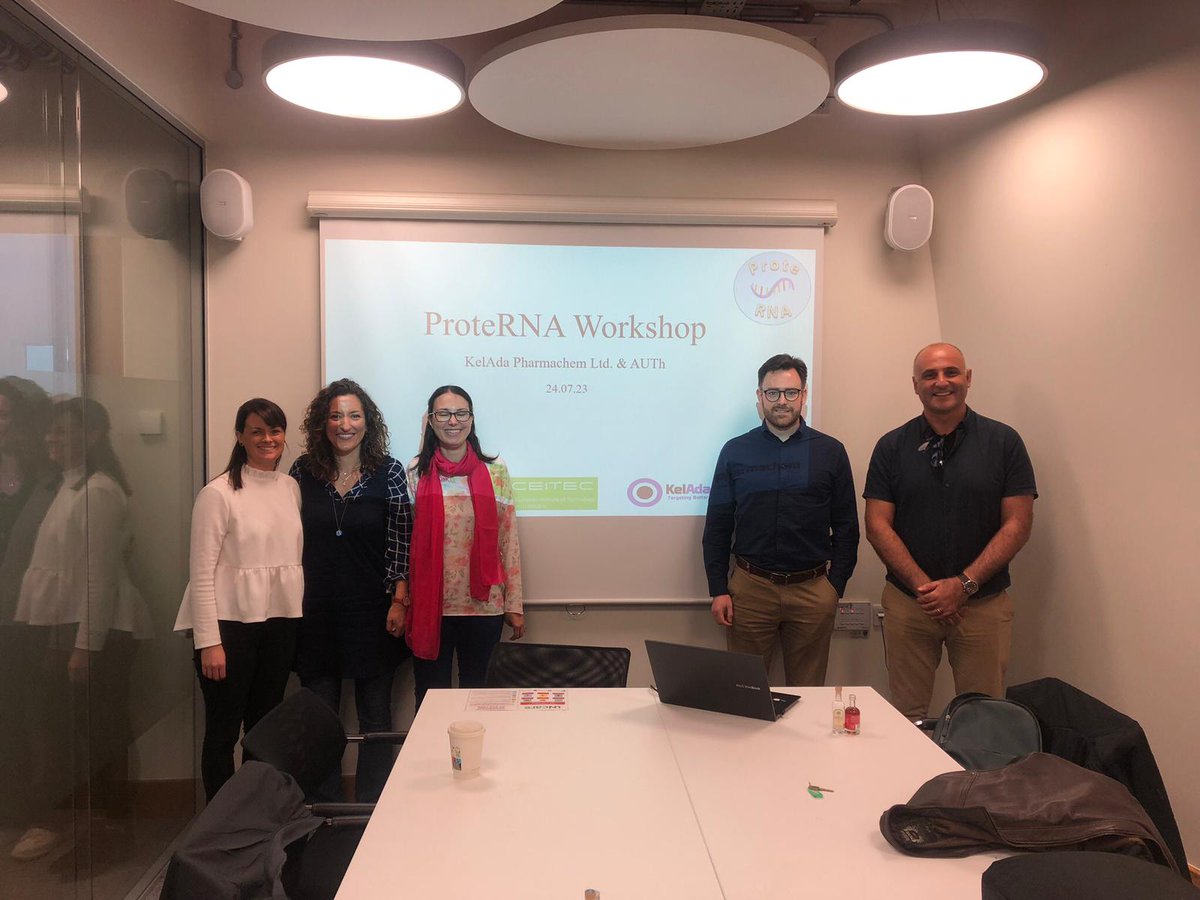 We are thrilled to welcome @MichalisA, Dr Stefania Maniatsi and Dr Konstantina Psatha from @Auth_University who have joined us here at @KelAdaPharma for their secondment @EU_H2020 #RISE #MSCA #StaffMobility #KnowledgeExchange #KnowledgeAcquisition