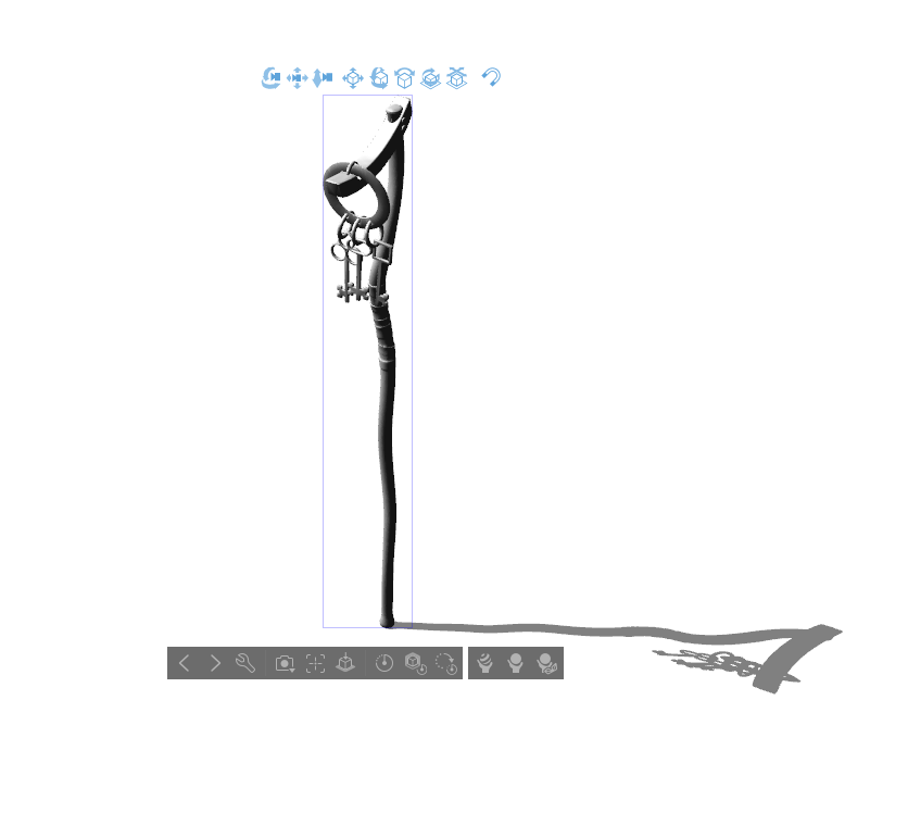 BayonetRicochet's tweet photo. The Black Staff of Count Dantezz and the Key Staff of Capita' Vondego DryftWood a comic about necromancers 3D model Reference Art #comicgates #indiecomics #comics https://t.co/T6in7Fonbl