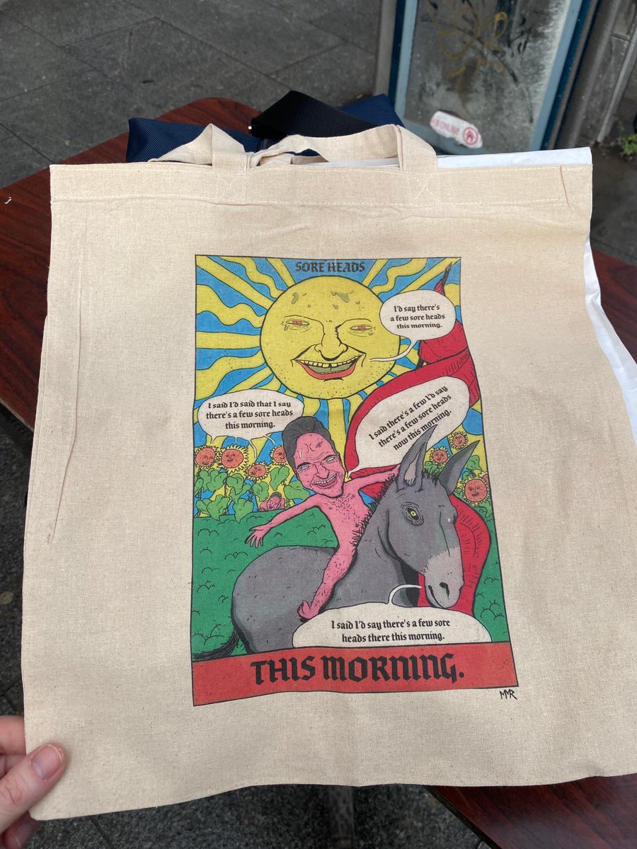 peterjmcgann's tweet photo. I left this tote bag with this book, my kindle and a notebook with a lot of my writing in it in a taxi around four am Monday morning. There is no record on the gardaí’s system but the taxi man seemed sound. On the offchance any of the above shows up I’d be very grateful to get it https://t.co/2RNrgWW4NO