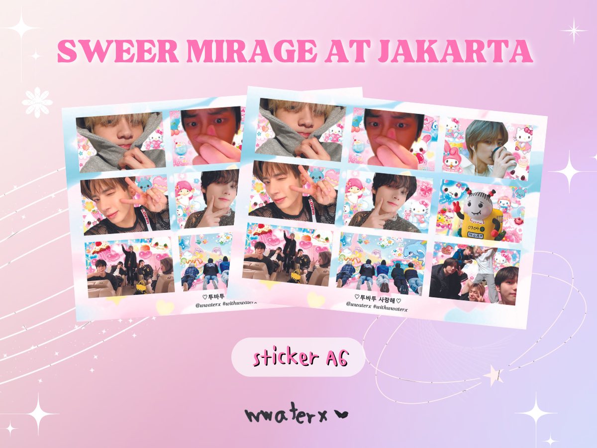 wwaterx's tweet photo. 🫧 Kindly rt

♡ I have some freebies hope M♡A'S will get them at ASM JAKARTA ♡

💖 9 Aug 2023
💖 just retweet and show me at venue
💖 i will announce location at near the date  

🎀⁺ see you there ꒱

#TXT #TXTinJAKARTA #ACT_SWEET_MIRAGE
#TXT_ASM_TOUR
#TXT_ASM_TOUR_in_JAKARTA https://t.co/auyw8UbuO8