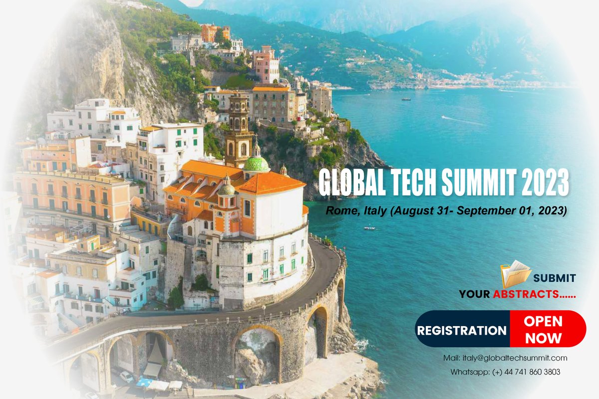 Rometechsummit's tweet photo. Unleashing the Power of #innovation : Join visionaries, tech enthusiasts, and industry leaders from across the globe at #Globaltechsummit2023 in #Rome , #Italy .   Abstract Submission closes on  10th August. 2023. Submit your abstract: https://t.co/3YssPJ3cyv   #G20 #technology https://t.co/U2C1Qc8TIZ