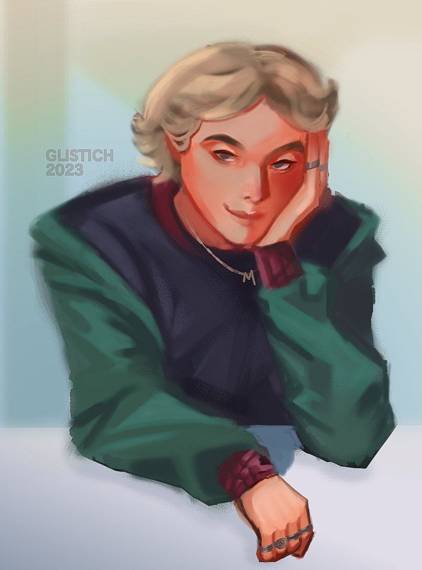GLISTICH_'s tweet photo. Art trade with @SummersDoodles 😌 https://t.co/ivlykCf2At