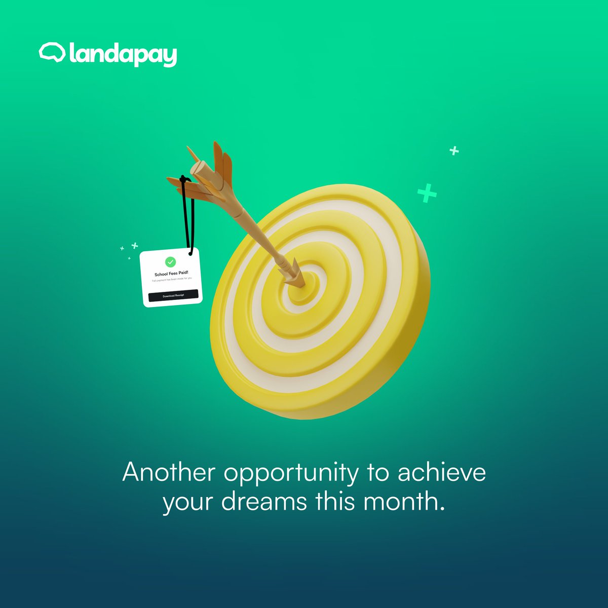 You have the opportunity to attend your dream school; all you need to do is sign up on app.landapay.com to access loan facilities.

#EducationFinancing #studentloan #education #FinTech