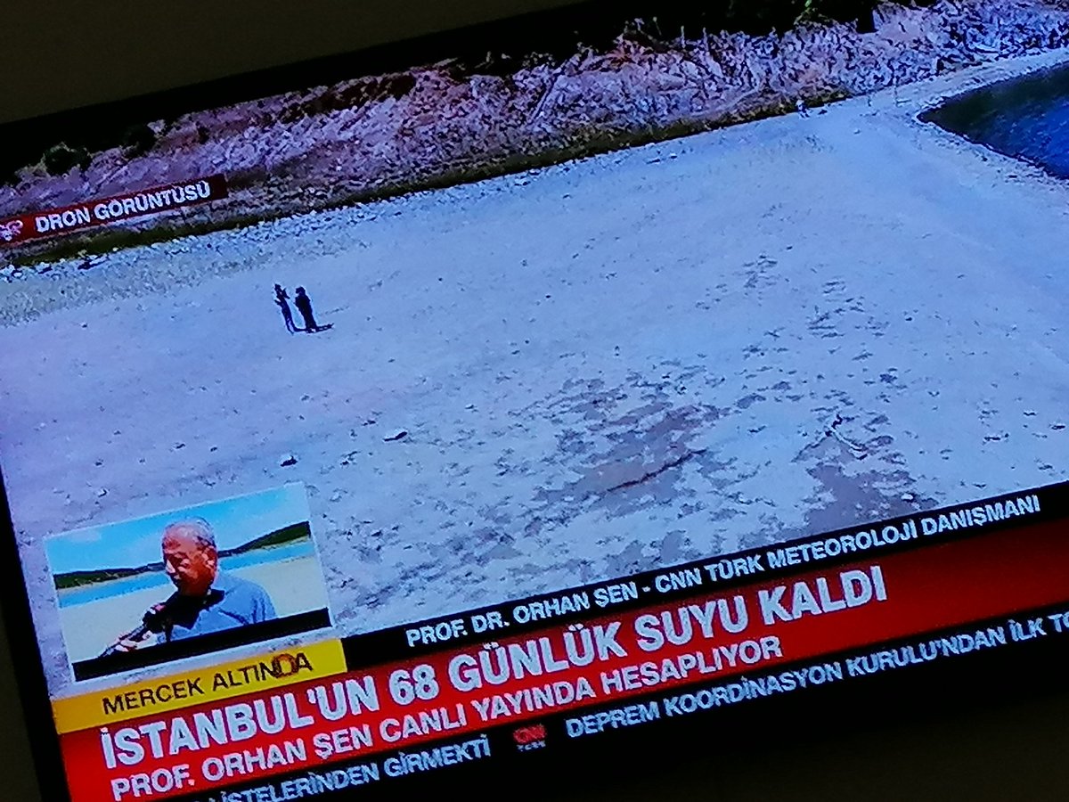 İstanbul un 68 günlük suyu kalmış israf etmeyelim #İstanbul #su #barajlar #israf #istanbulsondakika #sondakika
