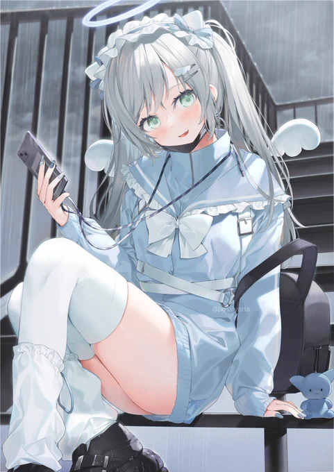 雨宿り #oc #天使界隈