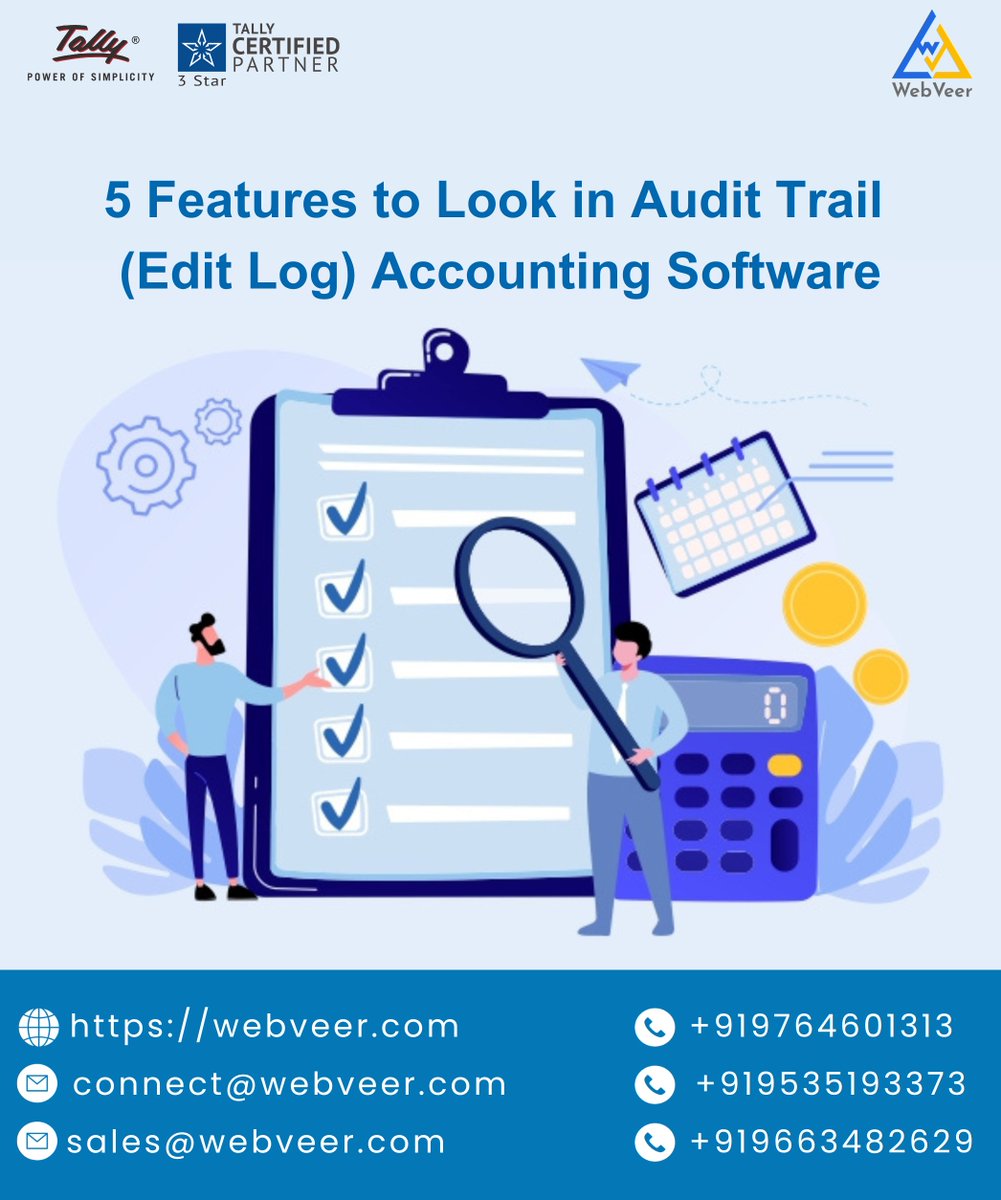 WebVeer's tweet photo. Boost Business Transparency with TallyPrime Edit Log 2.1! 📊🔒 Stay compliant, track financial changes, and enhance efficiency. 🚀💼 Learn more: https://t.co/ocpyQxvM3B
Contact us to learn more!
#AuditTrail #BusinessTransparency #TallyPrime #SMBs #WebVeer https://t.co/ekoTUwjlcW