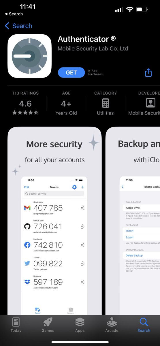 Let me show you a clear example of App Store spam, there are identical apps on the App Store with the same account names, in-app purchase price, and app logic. Not to mention the copied Google Authenticator old icon. These individuals are blatantly infringing App Store guidelines