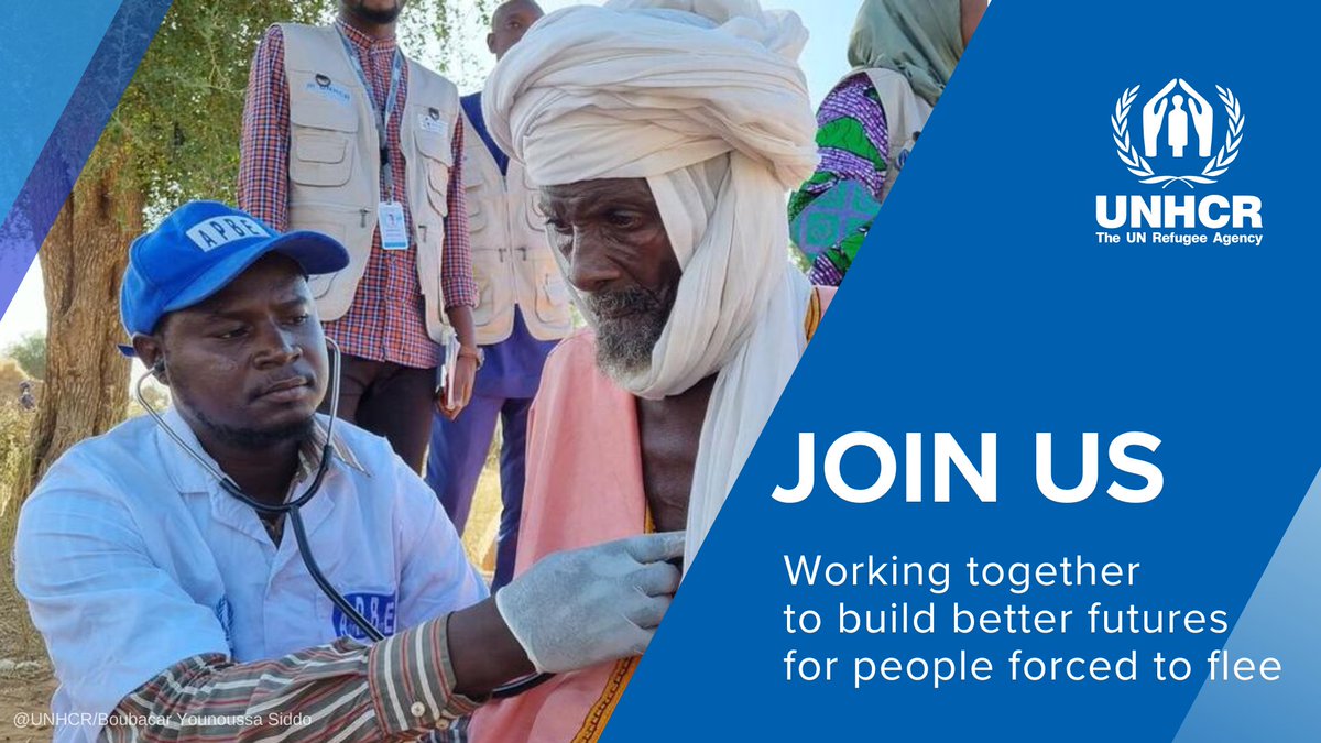 UNHCRCareers's tweet photo. 📢Looking for opportunities that make a difference in the lives of people forced to flee across the globe?
🌎@Refugees has 60 new #unjobs in multiple areas of expertise for entry to senior level professionals.  Visit https://t.co/1b7dRTuOh2 to apply by 14 August 2023!  
#unjobs https://t.co/5toepQxNp1