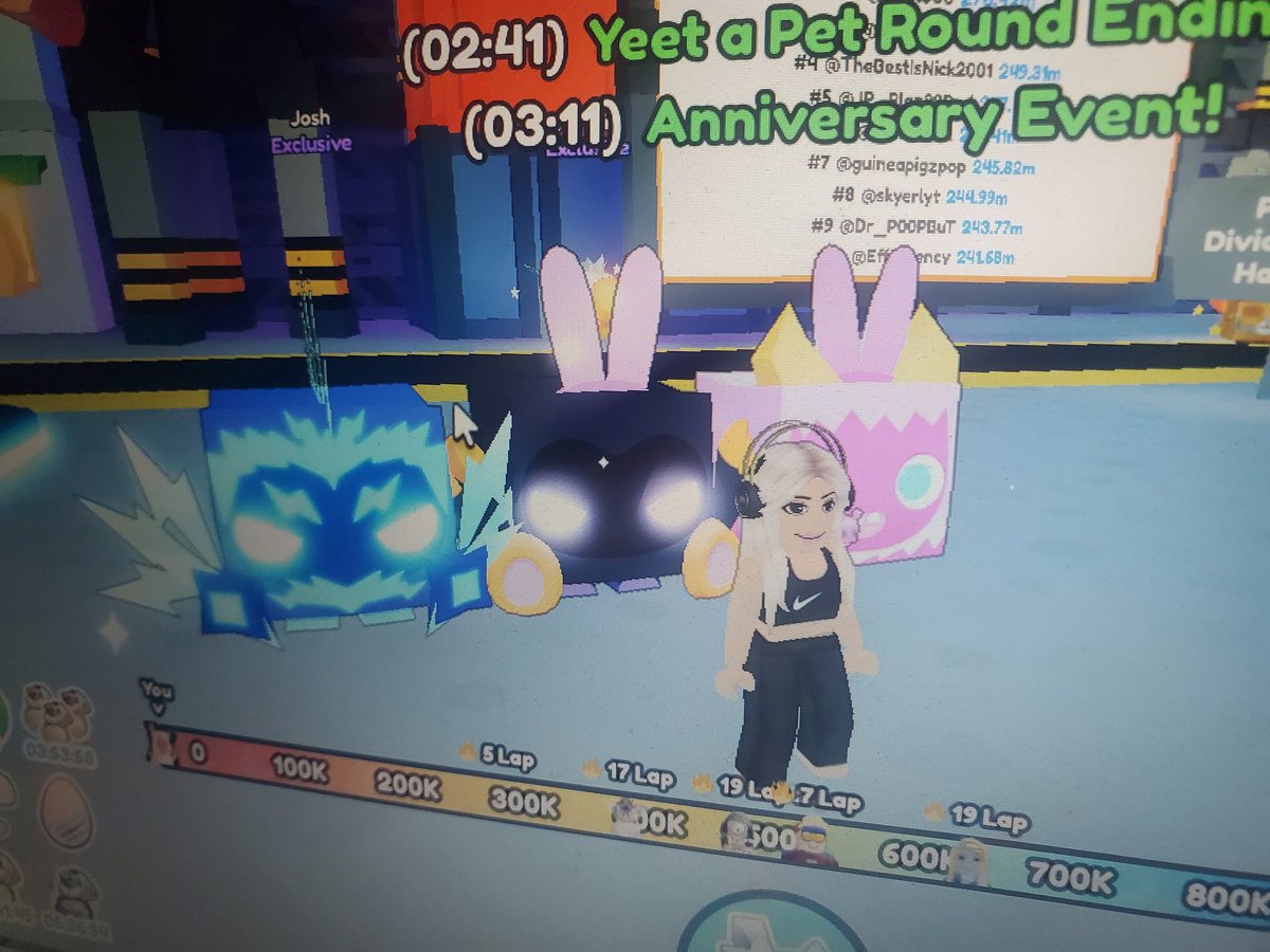 foxy2977's tweet photo. Huge pet simulator x giveaway 3 winners 
Kindly sponsored by @Spymera_
To Enter:follow @foxy2977 
Follow me on tiktok https://t.co/Y5FU8I17yV
Like and retweet with your username 
Winner announced Saturday 8pm gmt 
All prizes will be sent via mailbox 
Good luck everyone 🍀🍀🍀 https://t.co/NvrfRoYiRi