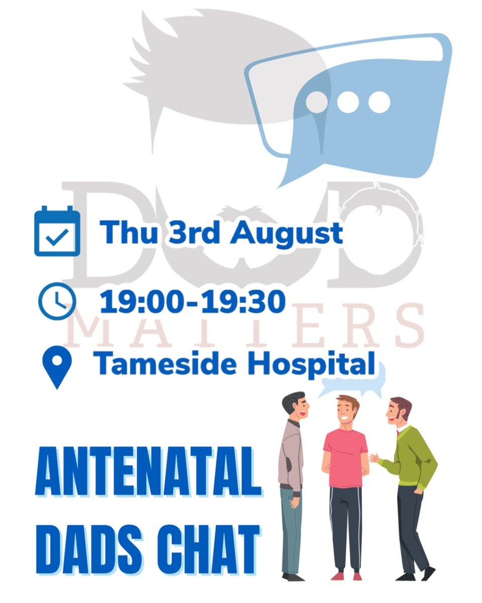 DadmattersGM's tweet photo. Here is What’s on at dad matters Greater Manchester this week.
#newdad #newdaddy #newdaddyproblems #newdadlife #soontobedad #soontobedaddy
#dadsmentalhealth #dadmatters #dadmattersuk https://t.co/uZyMcrhnWo