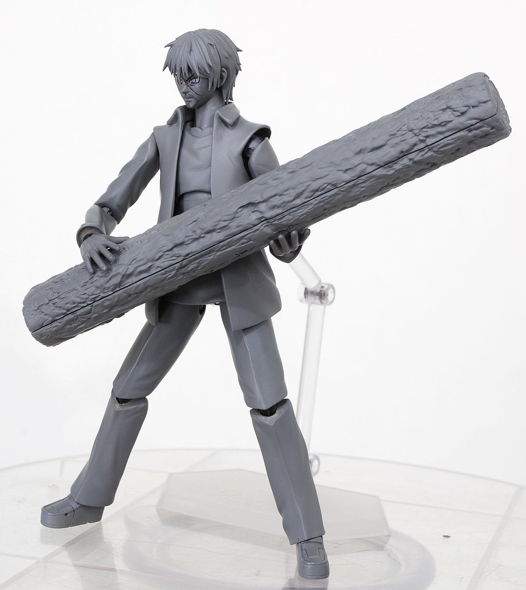 彼岸島の可動式フィギュアが制作中です。 明と農民（吸血鬼