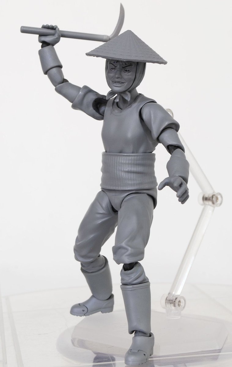 彼岸島の可動式フィギュアが制作中です。 明と農民（吸血鬼