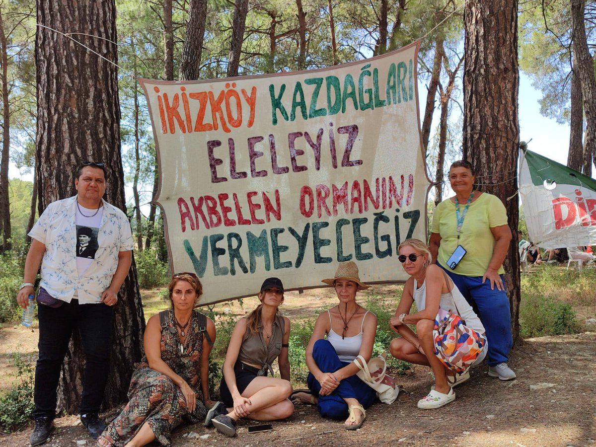 ADD Bodrum Şubemiz, dayanışmaya destek vermek için Akbelen Ormanı'nda!