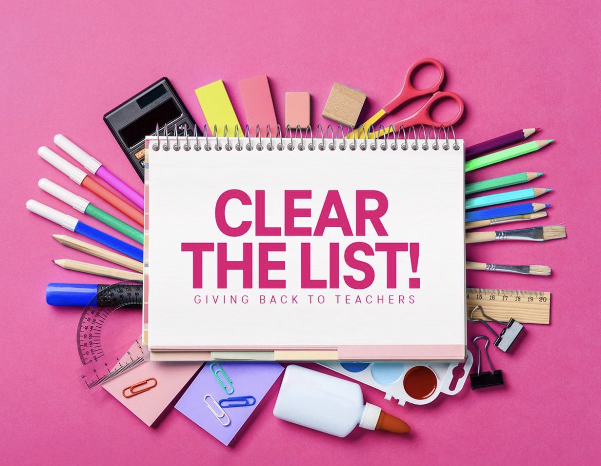 CF (@cefeldma) on Twitter photo Time for a list drop! Teachers, drop your list and RT.
Second year teacher at a Title 1 school teaching 2nd grade. Any help is so appreciated!
amazon.com/hz/wishlist/ls…
#clearthelists #clearthelist #JohnClearMyList #clearthelist2023 <a href="/BrittanyLynne/">Brittany Mahomes</a> <a href="/RyanBartlett/">Ryan Bartlett</a> Time for a list drop! Teachers, drop your list and RT.
Second year teacher at a Title 1 school teaching 2nd grade. Any help is so appreciated!
amazon.com/hz/wishlist/ls…
#clearthelists #clearthelist #JohnClearMyList #clearthelist2023 <a href="/BrittanyLynne/">Brittany Mahomes</a> <a href="/RyanBartlett/">Ryan Bartlett</a>