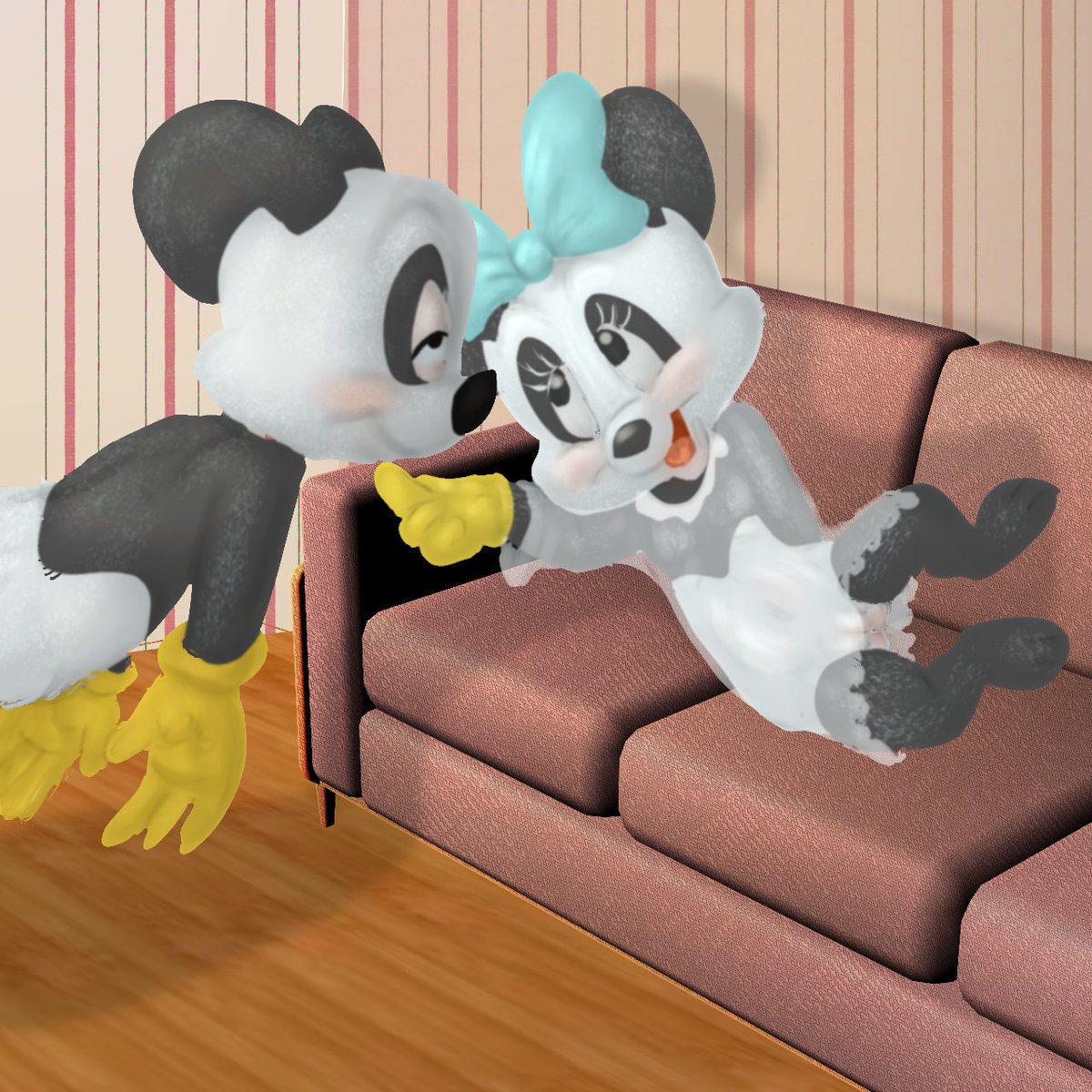 bicharrac0's tweet photo. Andy Panda and Miranda on Andy Day #fanart #Fanarts #FanArtduJour #AndyPanda #MirandaPanda #DigitalArtist #digitalart #digitalartwork #myartwork #ArtistOnTwitter #illustration #illustrationartist #illustrationart #furryart #furryartist #furryartwork #digitalarts #illustrations https://t.co/cvkp9Ghtqx