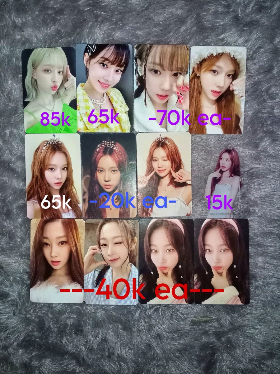 haiul_an's tweet photo. WTS // Want to sale : 

          Photocard AESPA  INA

good condi
Bisa keep event
belum termasuk pack 3k+ adm shoppe 7,2
📍Dom Tangsel

Wts Karina ssg23 sg22 pink Christmas winter Giselle ningning Karina smcu point sticker Ive Irene red Velvet poca pc Liz lodi Yoon stayc https://t.co/hTwzxo0yhR