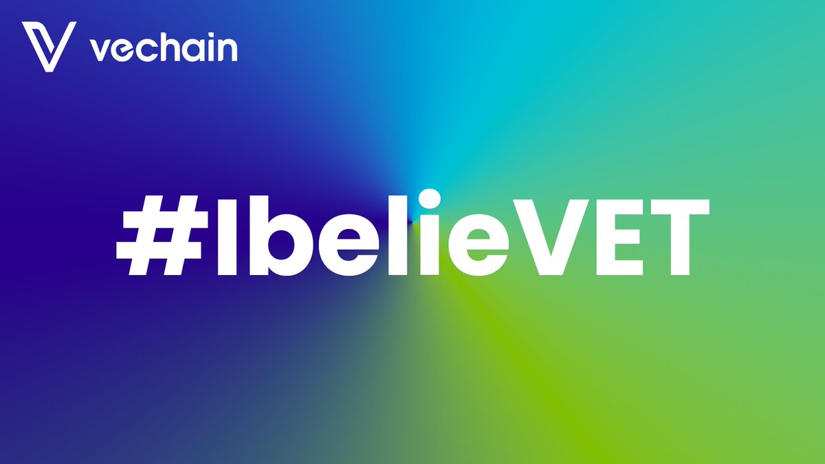 VetMaik's tweet photo. Day #4 of sharing that I Believe in @vechainofficial!

#IbelieVET $VET #VeChain https://t.co/e5Mk3T1NQ0